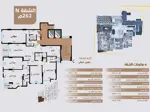 شقق للبيع | نموذج N | بمساحة 262م² | برج الجوهرة 3